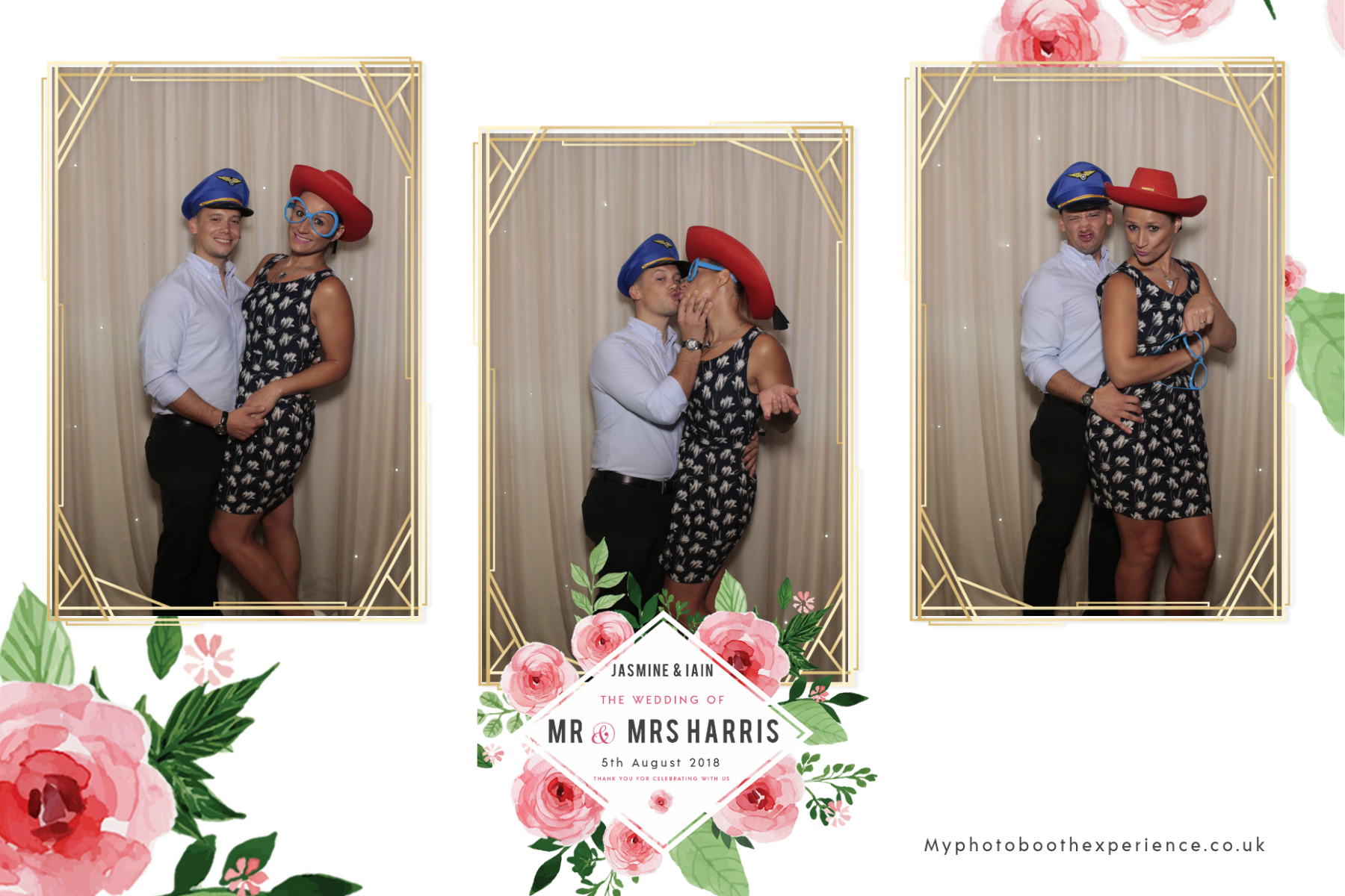 Mr & Mrs Harris  | View more photos from the event at gallery.myphotoboothexperience.co.uk/u/MyPhotoBoothExperienceLtd/Mr-Mrs-Harris